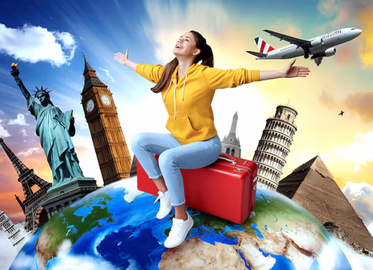 woman-sits-suitcase-with-world-map-background_1289061-5242